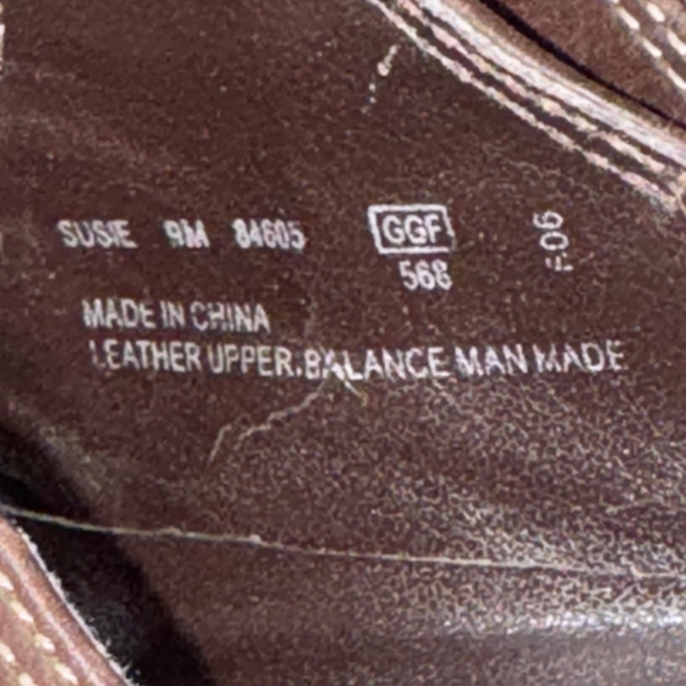 Flexation by Aerosoles Susie Brown Leather Mules - Women’s Size 9B - Picture 7 of 8